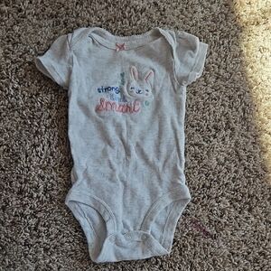 Carter's Bodysuit with Bunny Embroidery